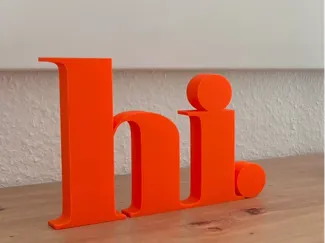 hi. Aufsteller