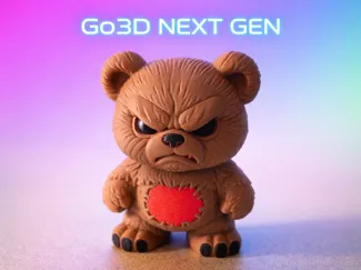 Baer "Heart Grump" mit frechem Blick