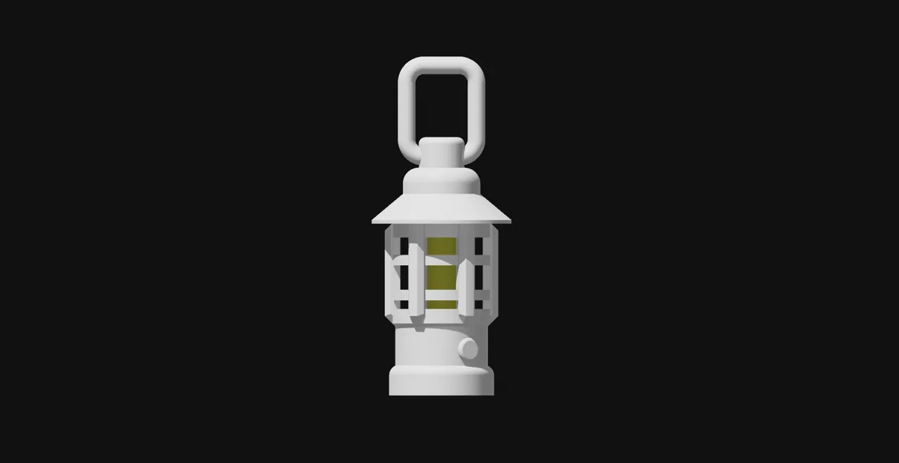 Christmas Winter Glowing Lantern LED earring V2 view 4