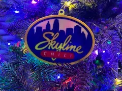Cincinnati Skyline Chili Ornament