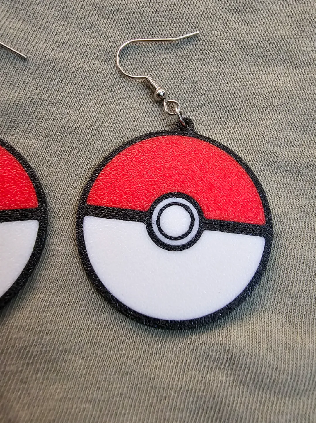 Pokeball Earrings - Multicolor view 2