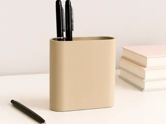 Modern Holder for Pencils with Secret Box