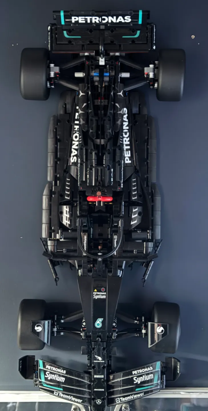 Brick Mercedes F1 Wall Mount (42171) Nose Down