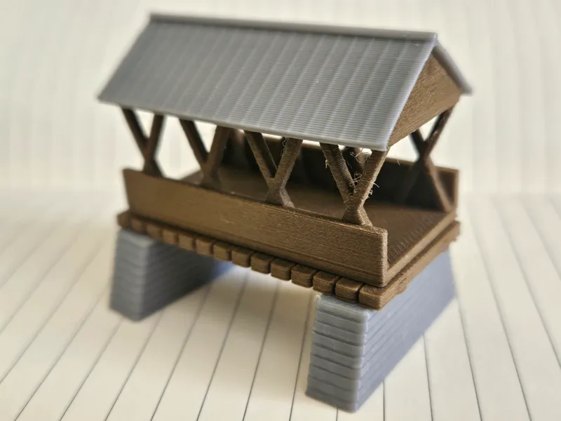 Covered bridge parts