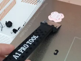 Pro Print Removal Scraper Strong & Safe Tool