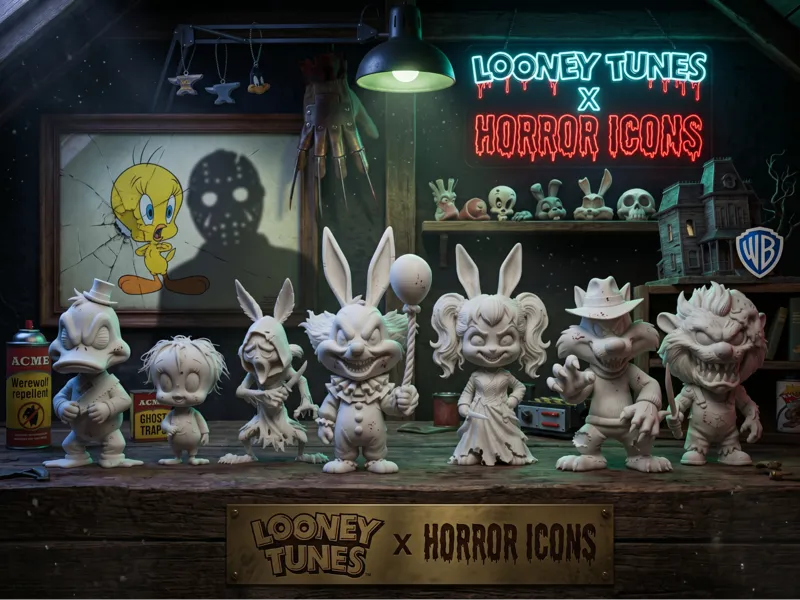 Looney Tunes X Horror Icons Chibis