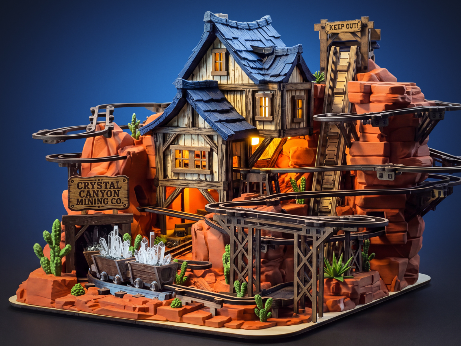 Crystal Canyon Mine – Marble Run - 1