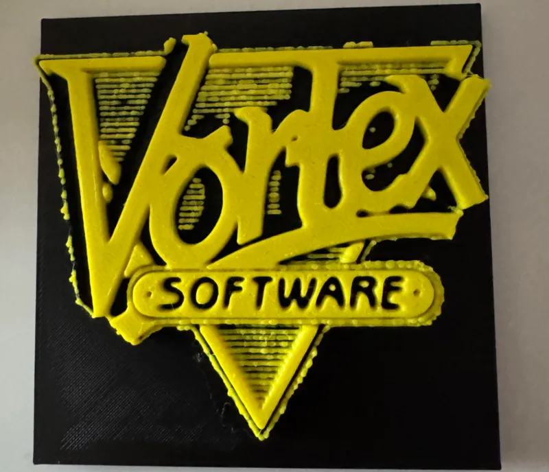 Vortex Software Logo - Sinclair ZX Spectrum 