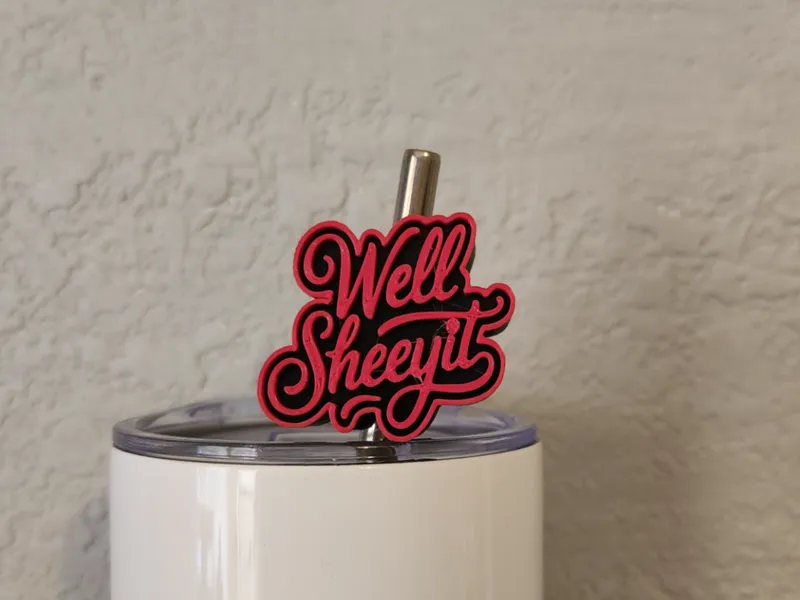 Well Sheeyit Straw Topper