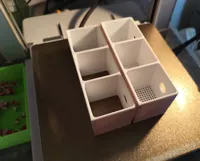 0.2mm layer, 3 walls, 15% infill Gyroid