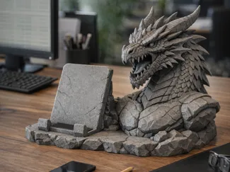 porta cellulare drago