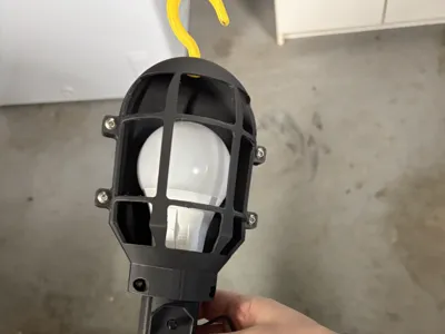 Work Lamp Lightbulb Cage