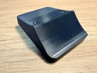 0.2mm layer, 2 walls, 15% infill, black