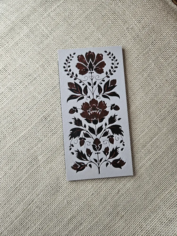 Greeting card with Ukrainian motive - Free 3D Print Model - MakerWorld