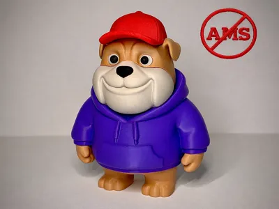 Hoodie Bulldog Multipart