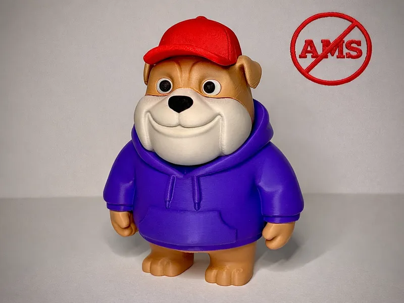 Hoodie Bulldog Multipart