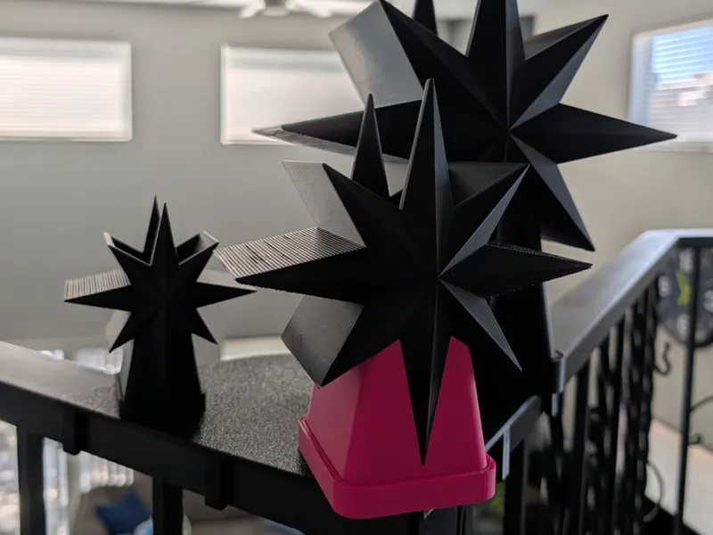 6 Pointed Star Planter and Container