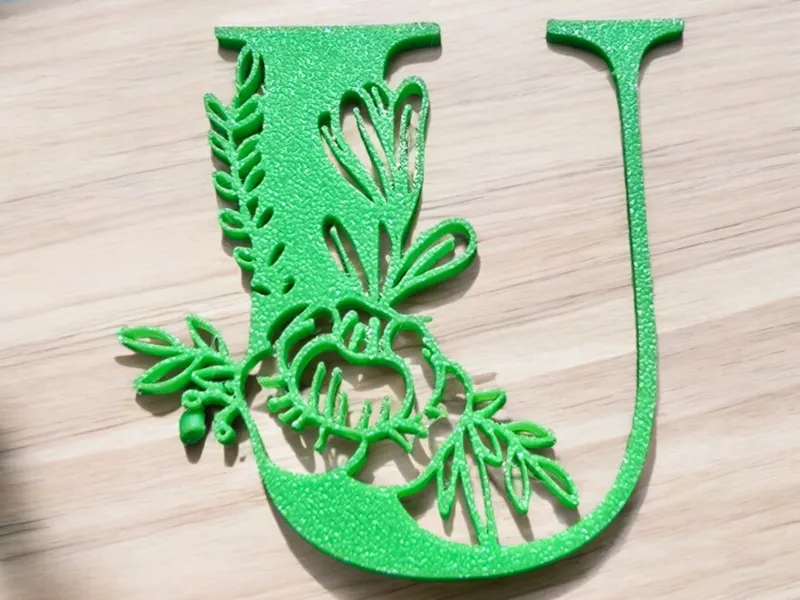 decoracion letra U