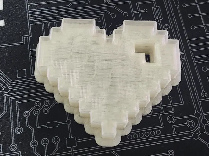 One Piece MineCraft Heart Cookie Cutter
