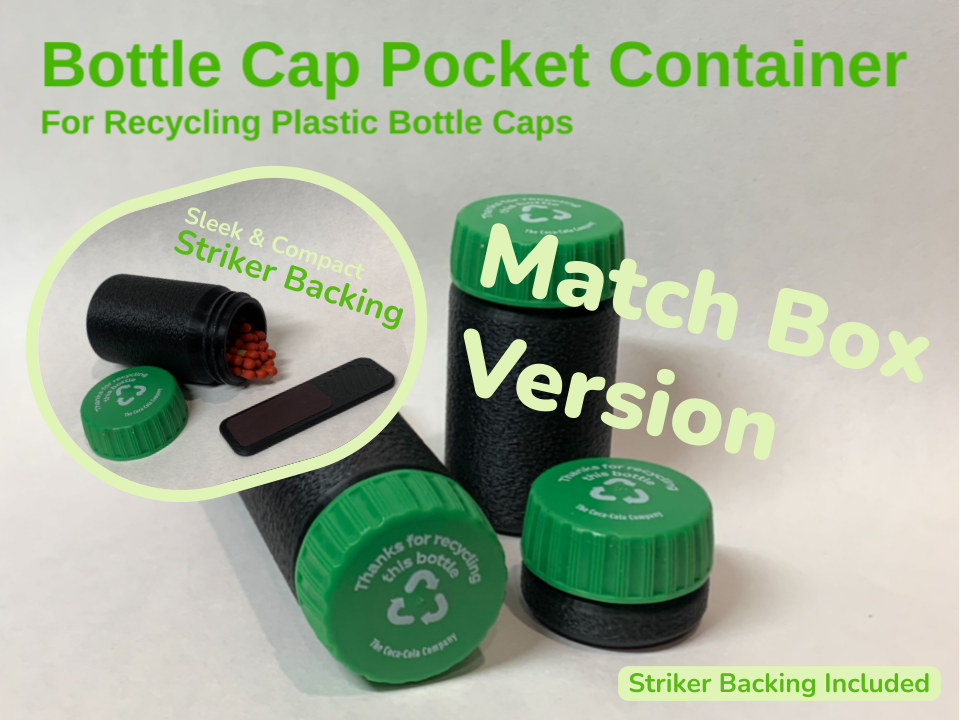 Miniatura 2 do modelo 3D Bottle Cap Pocket Container