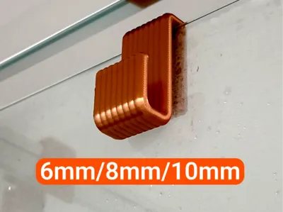 Shower Glass Hooks