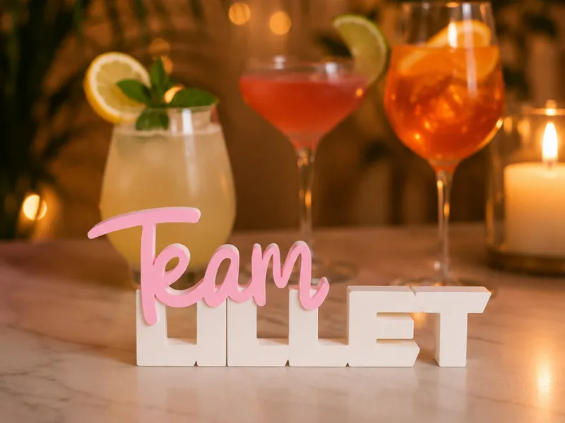 Team Lillet Sommerdeko Aufsteller