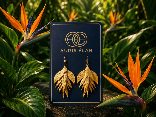 Birds Of Paradise Earrings