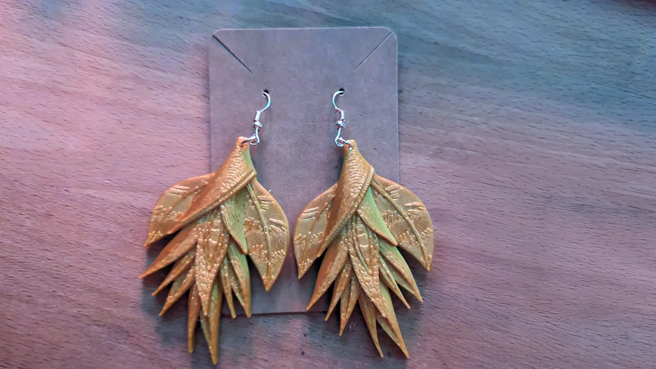 Birds Of Paradise Earrings view 3