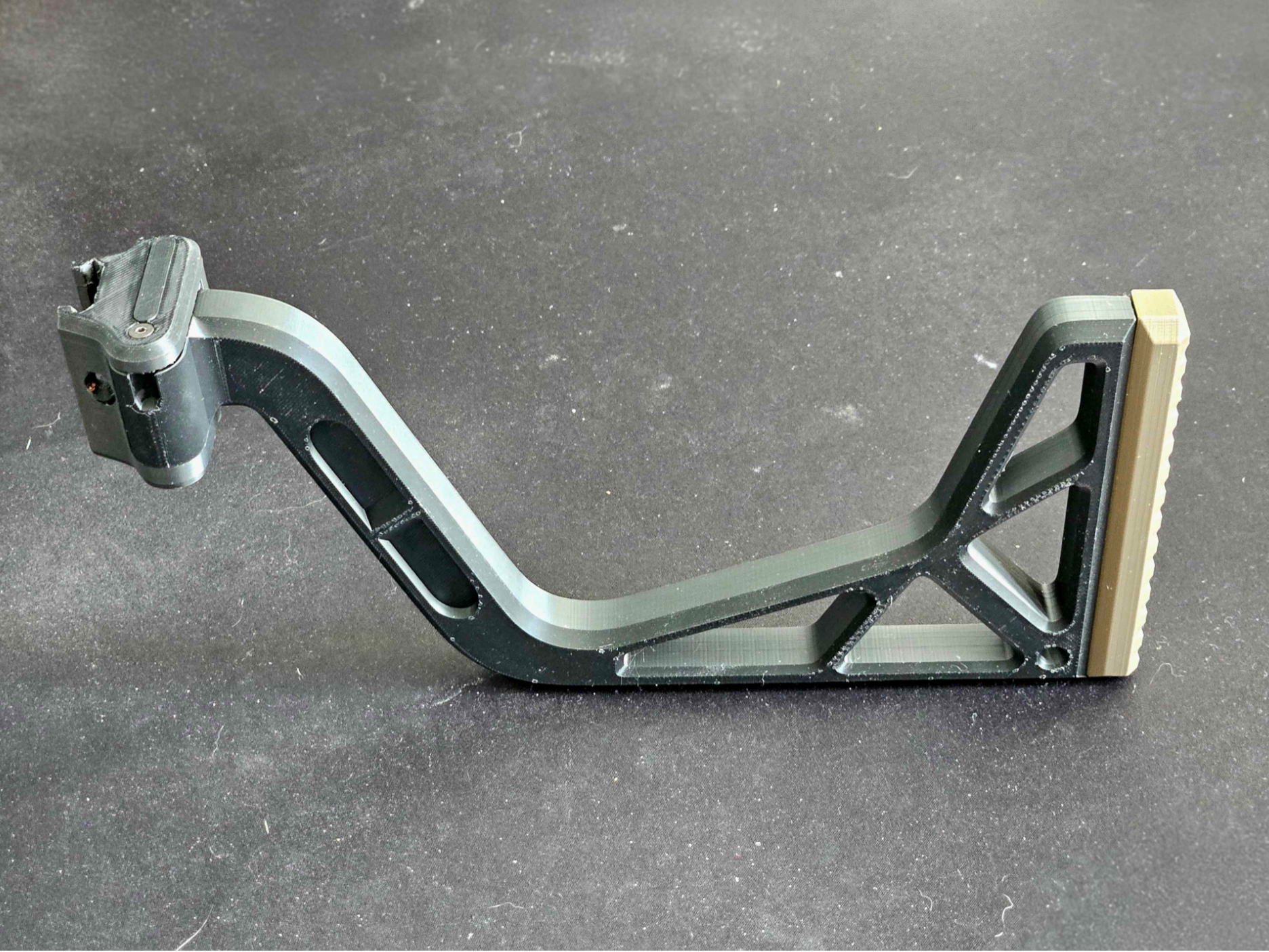 Custom Hazard Airsoft Fixed Folding Stock