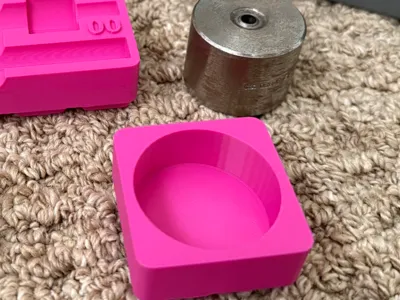 CS Osborne Grommet Setting Anvil Gridfinity