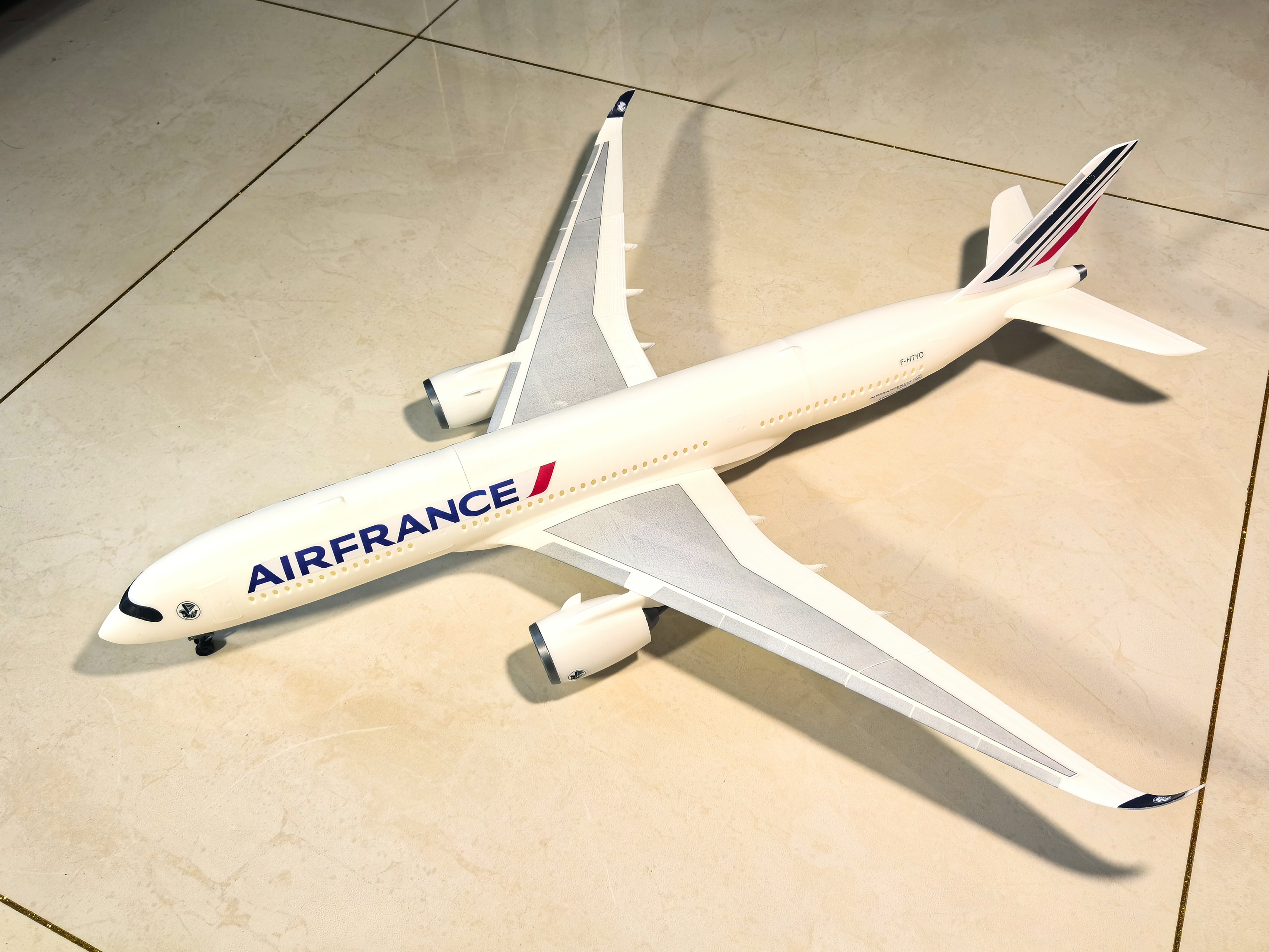 3Dプリント エアバス AIRBUS A350モデル—標準版 1:100/120/144スケール