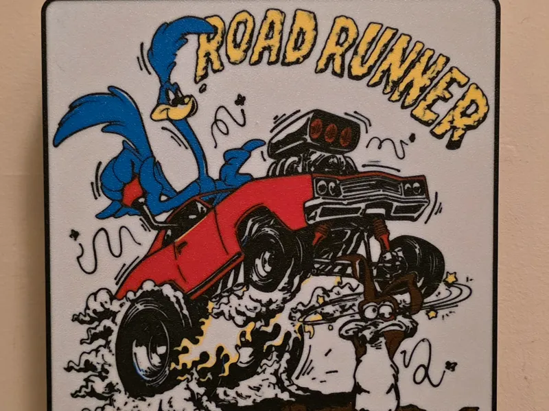 Road Runner Cartoon Light box 2