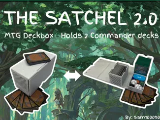 The Satchel 2.0: MTG deck box  (DEPRECIATED)