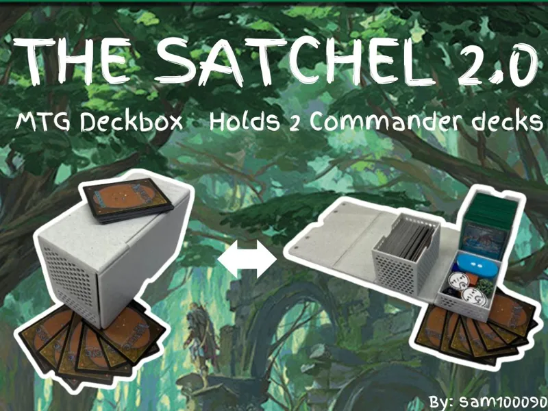 The Satchel 2.0: MTG deck box (DEPRECIATED)