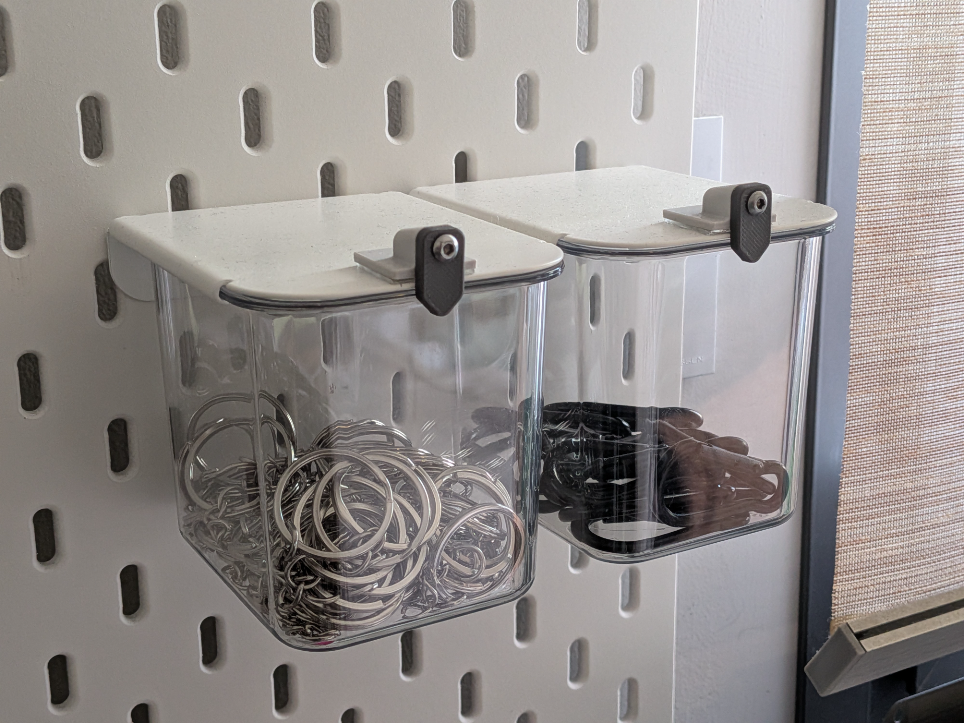 Ikea Skadis Container Stopper