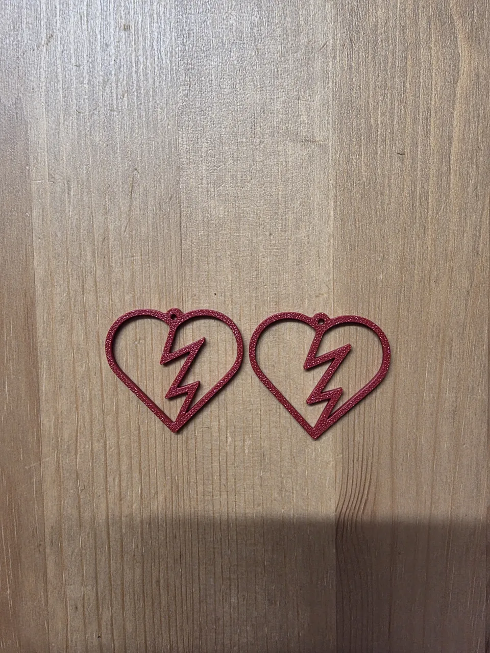 Heart Earrings view 2