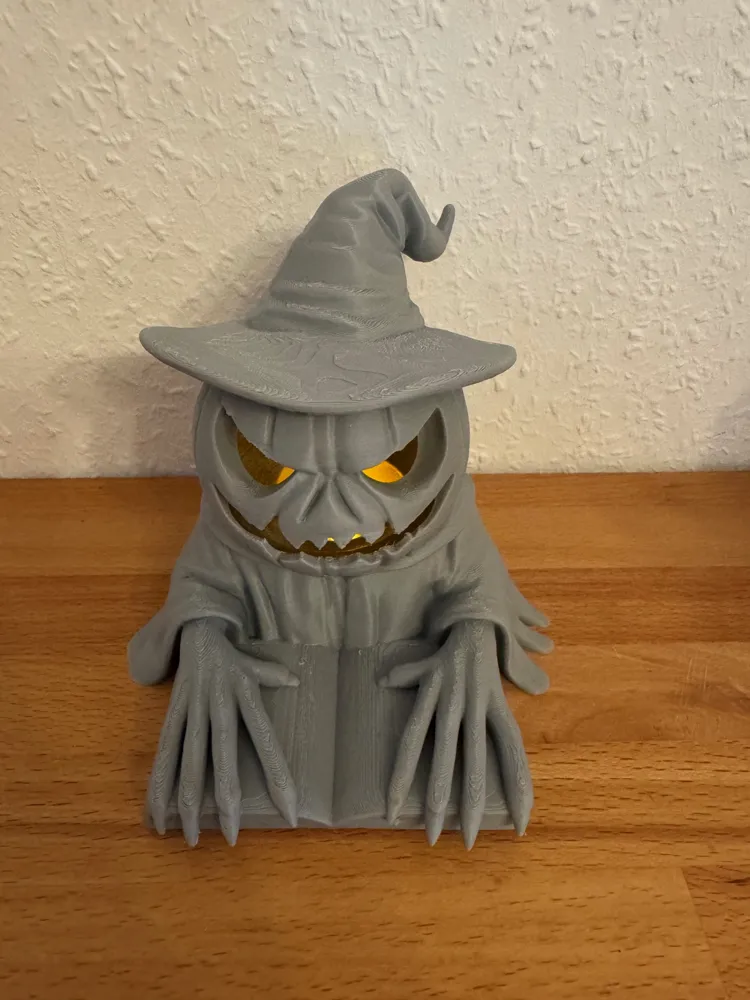 Halloween Pumpkin Witch - Free 3D Print Model - MakerWorld