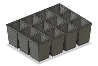 Propagation Seed Module Tray 12 Cell