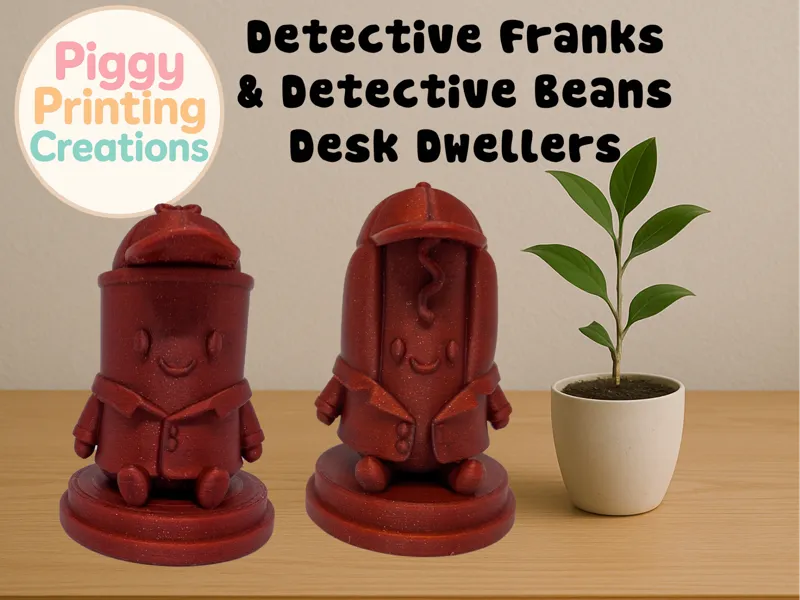 Detective Franks and Beans Desk Dwellers