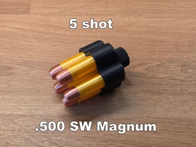 5 shot .500 S&W Magnum Speedloader