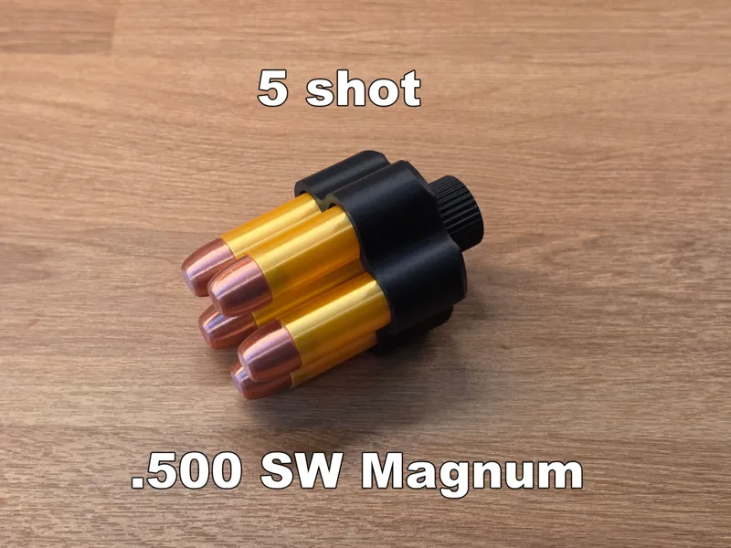 5 shot .500 S&W Magnum Speedloader