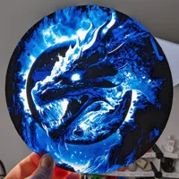 Original 4 color AMS, 3 filament changes, almost no waste/poop, 0.08mm layer, 1 walls, 100% infill