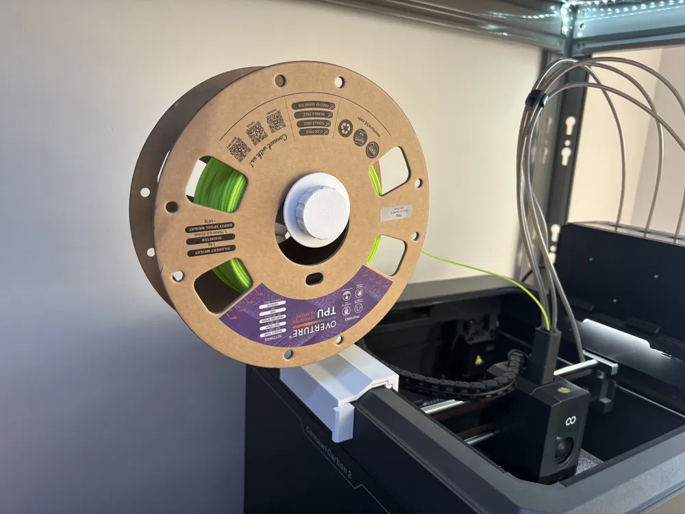 Spool Phot Centauri Carbon 2 TPU Spool Holder V2 (Bearings) - Free 3D Print Model ...