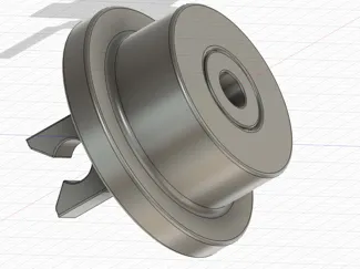 Bosch dishwasher basket wheel