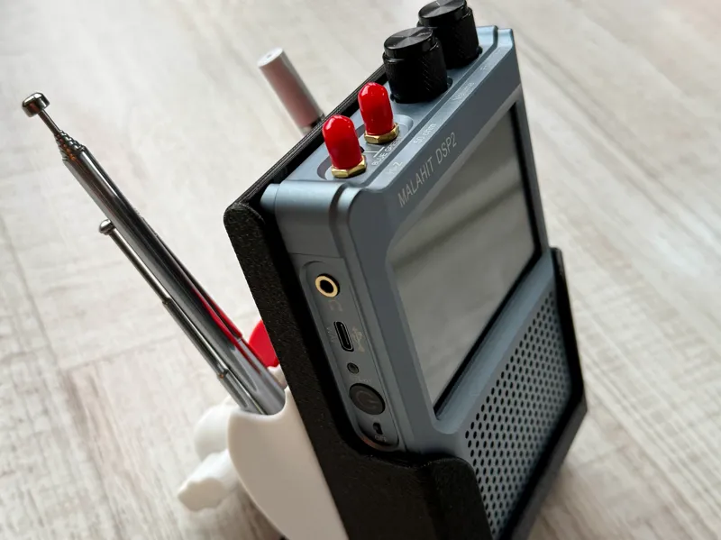 Malahit SDR DSP 1/2 radio tilting handle 可調式手把