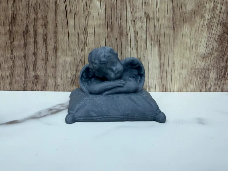 angel on the pillow