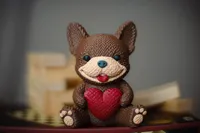 French bulldog, multipart