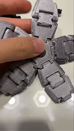 Miniatura 1 do modelo 3D 连接一体打印，旋球超结实，省力80%