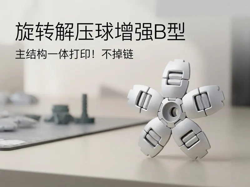 连接一体打印，旋球超结实，省力80%