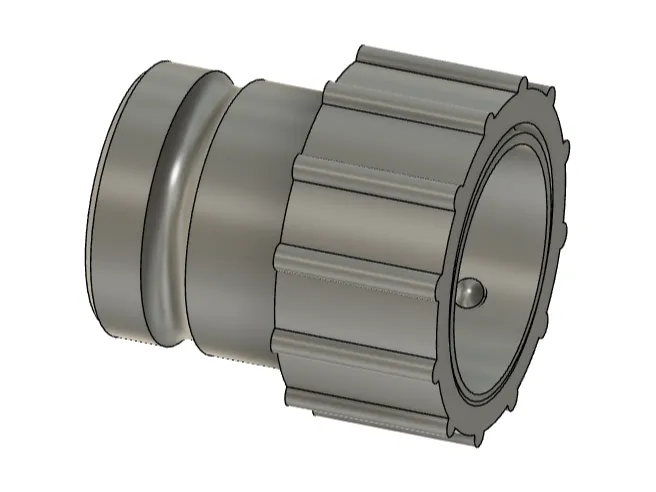 Dewalt Airlock to Camlock vacuum adaptor